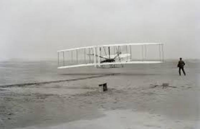Industrialization: The first airplane