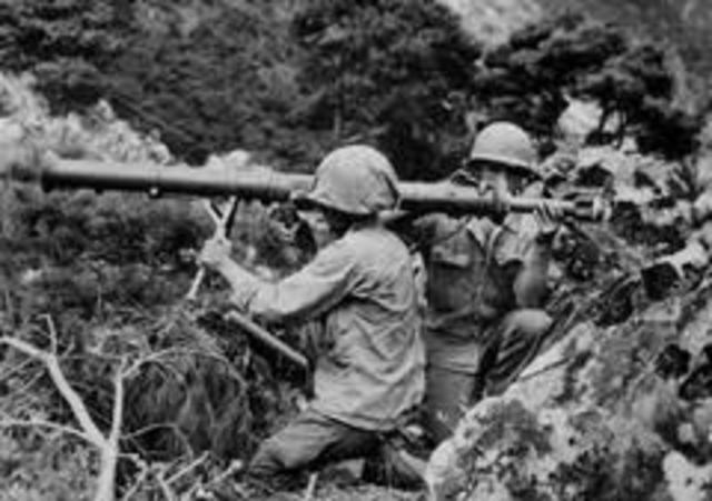 The Korean War begins.