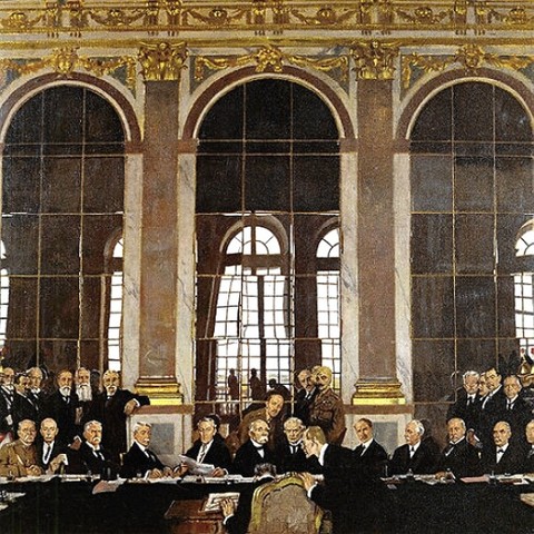 Signing of the Treaty of Versailles