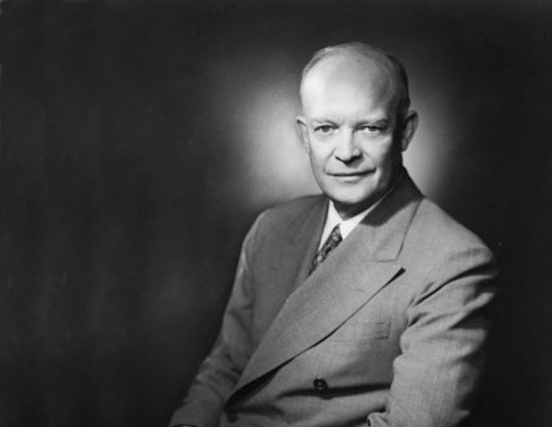 1953 Dwight D. Eisenhower  is president.