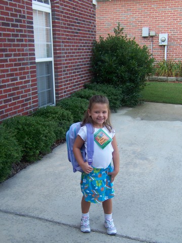 1st day of kindergarten