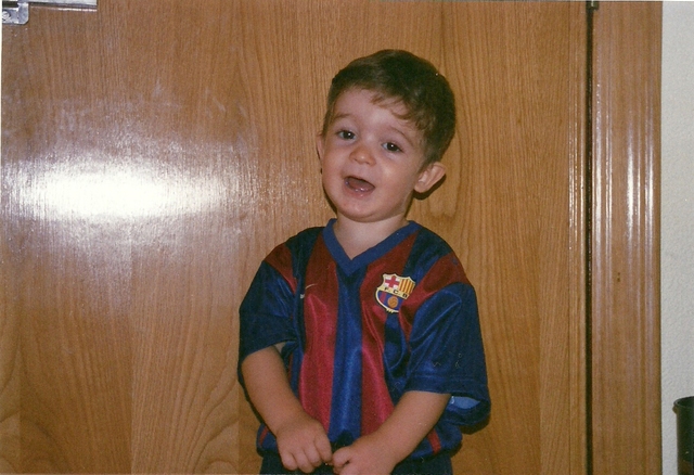 Con cuatro años soy del barÇa.