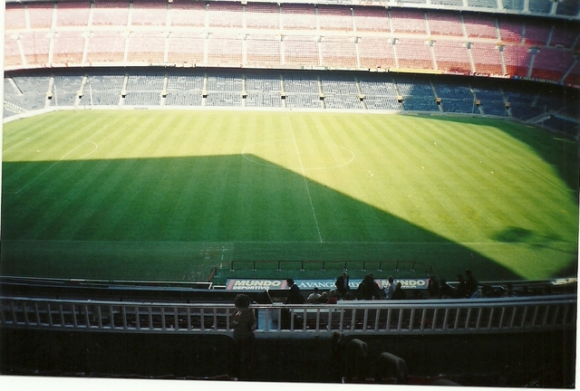 Visitando el Campnou.