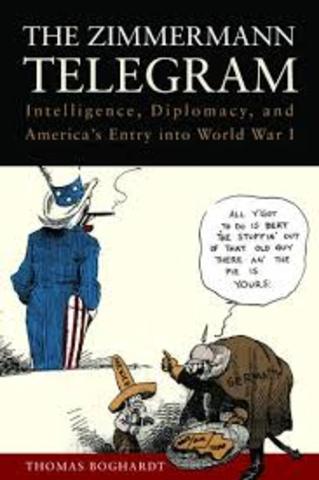 World War 1: Zimmerman Telegram