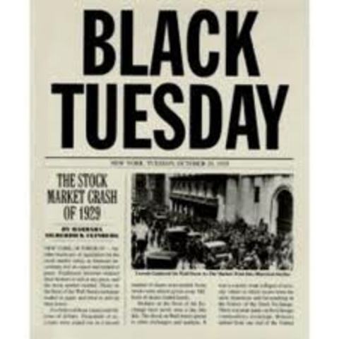 Great Depression: Black Tuesday