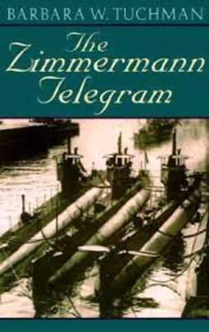 World War 1: Zimmerman Telegram