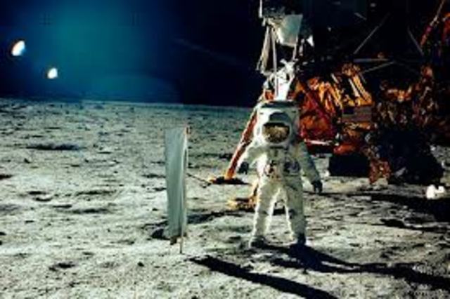 Neil Armstrong Becomes the First Man on the Moon