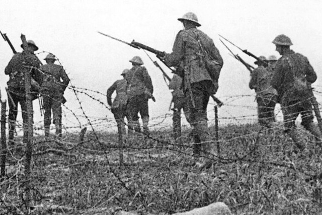 Goes to battlefields