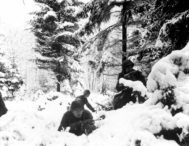 Deelname van de divisie aan de Slag om de Ardennen of het Ardennenoffensief