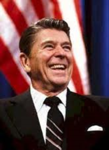 Ronald Reagan wins election - Political