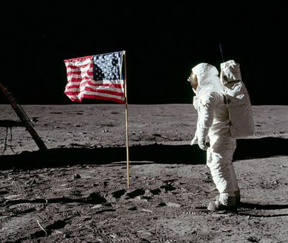 United States Lands on the moon