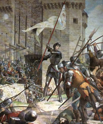 Burgundians got their wish granted which was to capture Joan and this happened outside the gate of Compiegne.