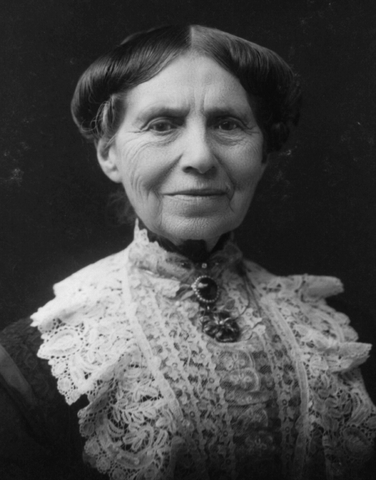 Clara Barton was born.