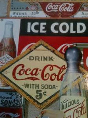 coca cola becomes popular