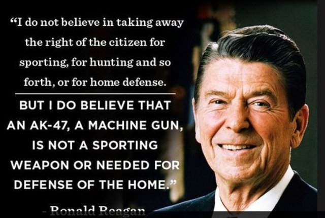 Ronald Reagan bans chemical weapons - Political