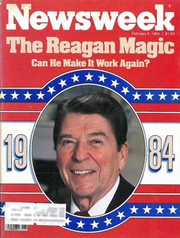 Ronald Reagon wins reelection - Political