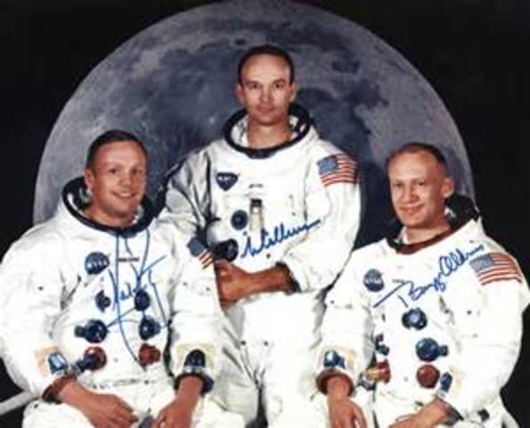 The Apollo astronaunts