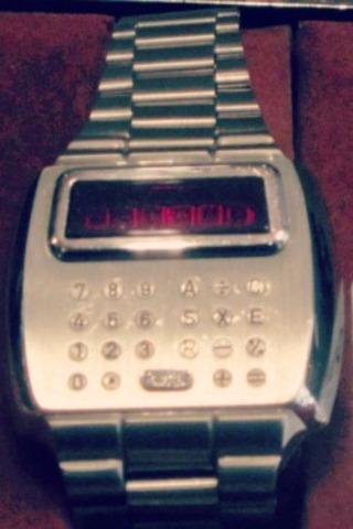 A wearable calculator