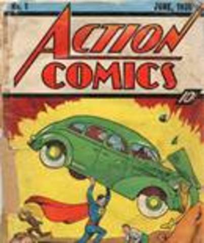 First Superman Comic
