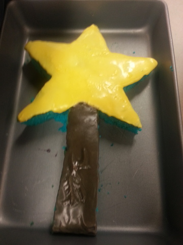 Fairly Odd Parents wand cake