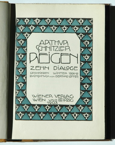 Arthur Schnitzlers "Reigen"