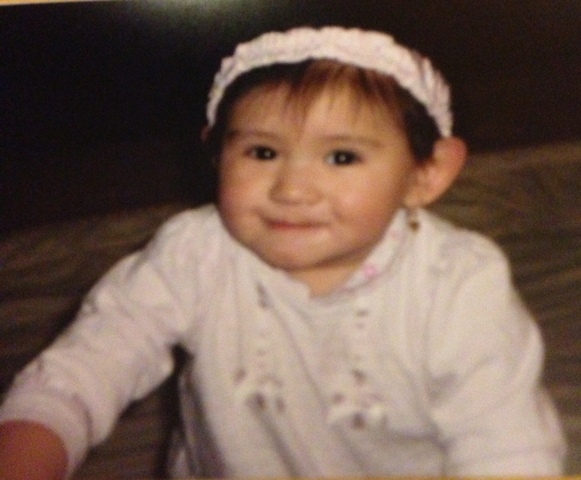 When my sister was born