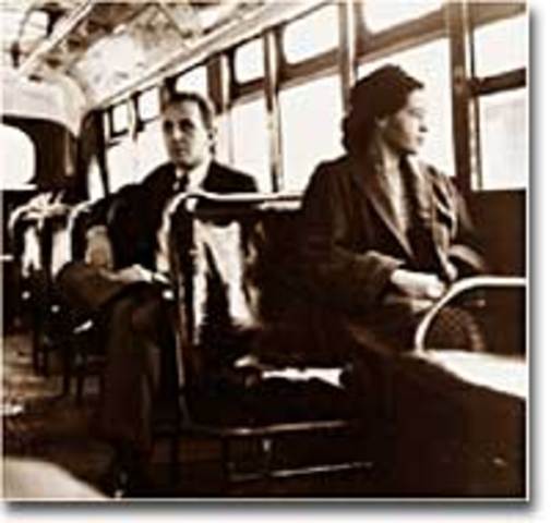 Rosa Parks and the Montgomery Bus Boycott (1955)
