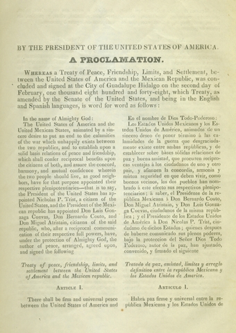 Treaty of Guadalupe Hidalgo