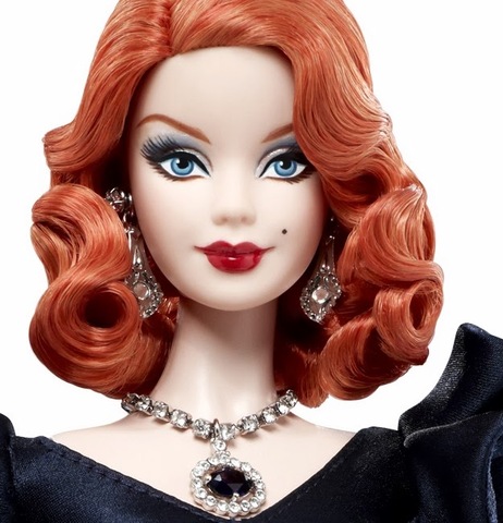 Red hair Barbie
