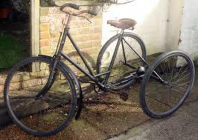 The tricycle invented
