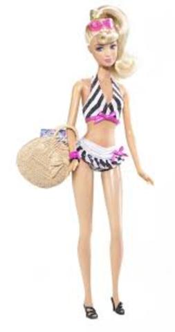 Barbie had bendable legs