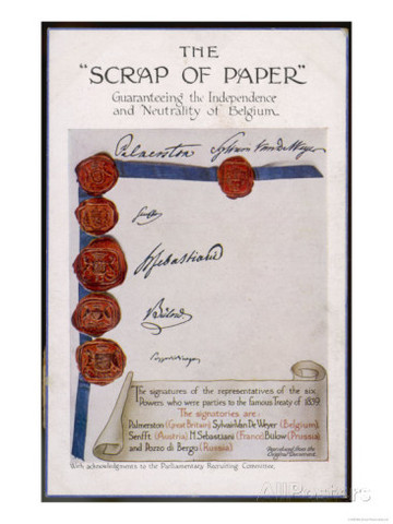 Germany invades Belgium