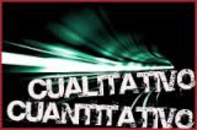 Método cuantitativo y cualitativo