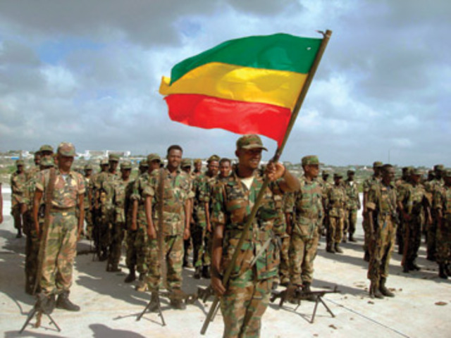 Troops build up in Ethiopia