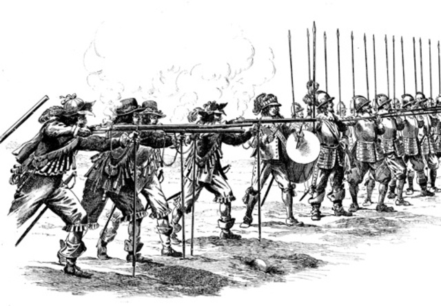 Creation of the first professional army regiments