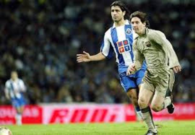 LIONEL MESSI LEAGUE DEBUT