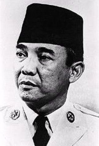 Soekarno gevangengenomen