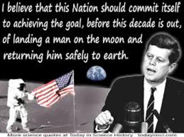 1961 Kennedy Proposes Moon Program