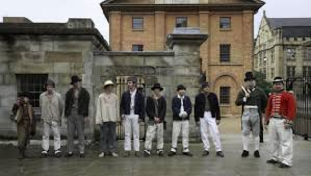 the first fleet left