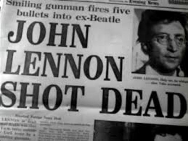 John Lennon Assasinated