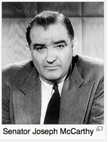 Joseph McCarthy-McCarthyism