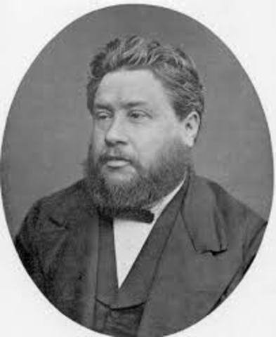 Charles Spurgeon- Baptist Preacher born