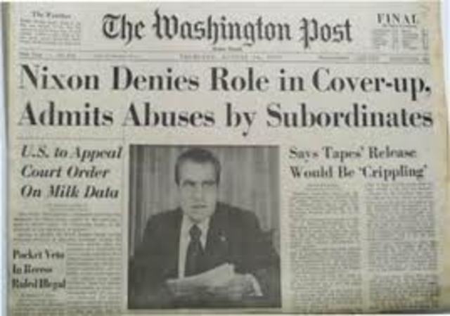 Watergate Scandal Begins