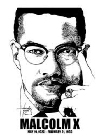 Malcom X is assassanated