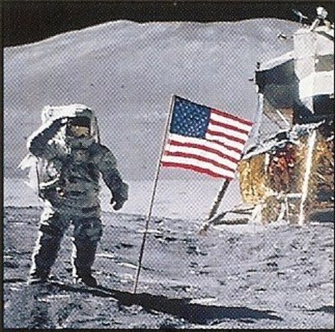 Neil Walks On The Moon