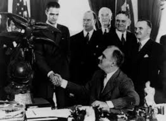 Roosevelt inches towards involvment.