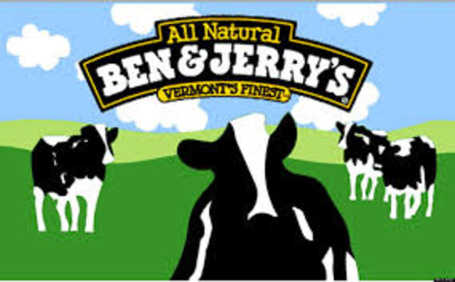 Ben and Jerrys ice cream