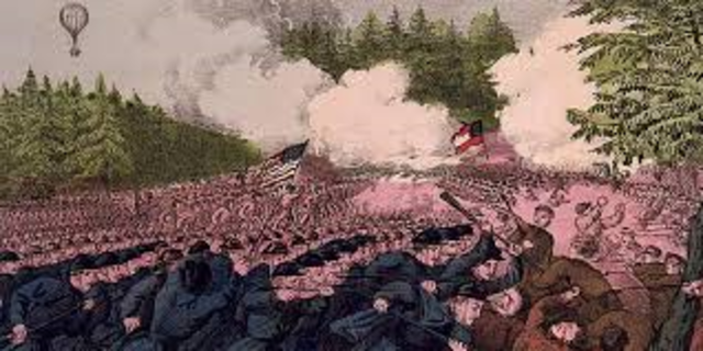 civil war:Peninsular Campaign (Yorktown, Seven Days' Battle, Fair Oaks)