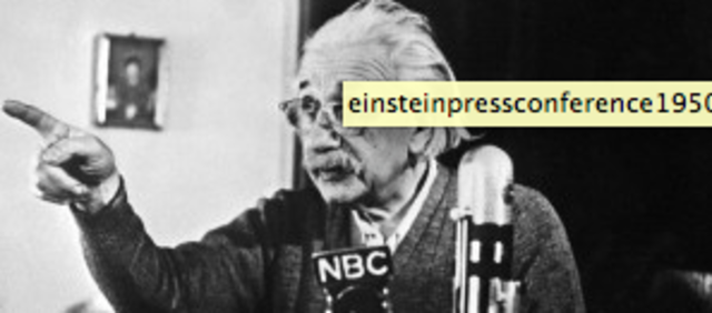 Einstein Opposes the H-Bomb