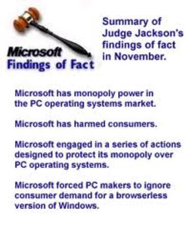 Microsoft and Sherman Act